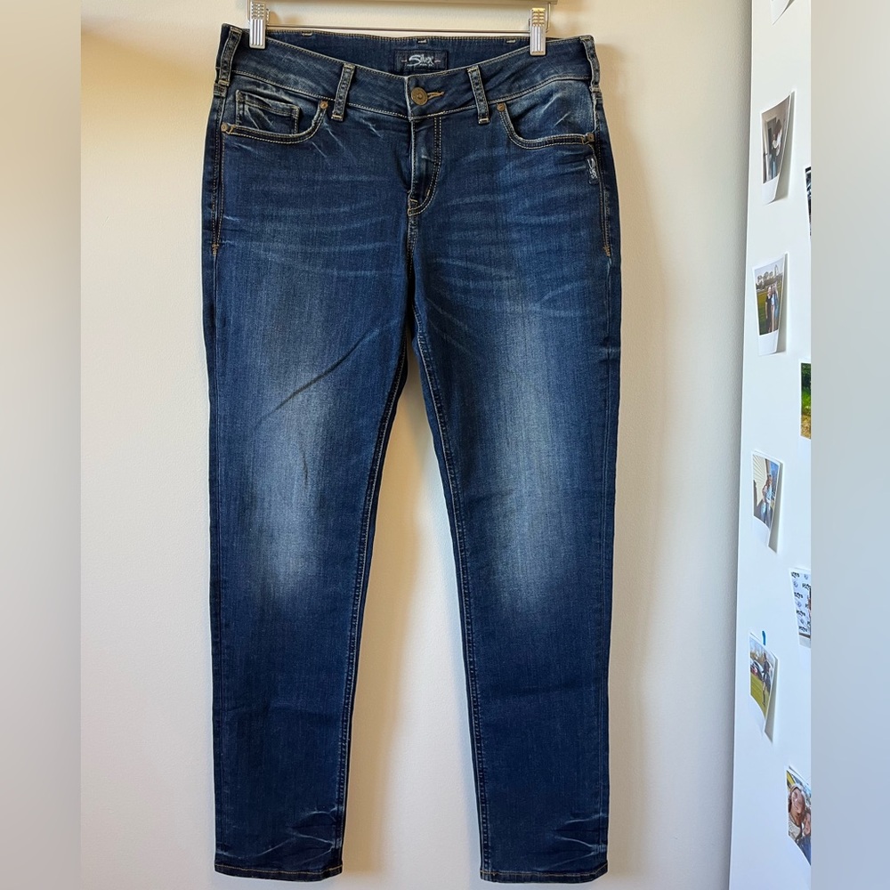 Silver Jeans Blue Slim Fit Denim